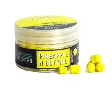 Вафтерсы Carp Catchers Fluo Dumbell Wafters "Pineapple N Butyric" 10x7 и 8x5mm