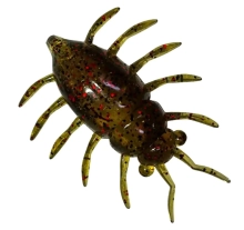 Силикон Fishup Maybug 1.0" #045 - Green Pumpkin/Red & Black (5шт/уп)