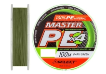 Шнур Select Master PE Dark Green 100m