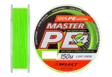Шнур Select Master PE Light Green 150m 0.06mm 9kg
