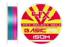 Шнур Select Basic PE 4x Multicolor 150m