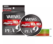 Шнур Varivas Avani Max Power PE x9 10x10 Multicolor 300m #5.0/0.37mm 80lb/38kg