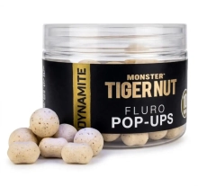Бойлы Dynamite Baits Fluro Pop-Ups & Dumbells Monster Tiger Nut White 15мм (DY957)
