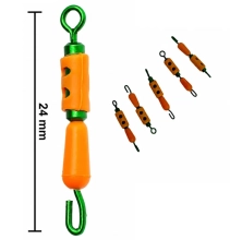 Вертлюг быстросъемный амортизирующий Херабуна Orange L (5шт/уп)