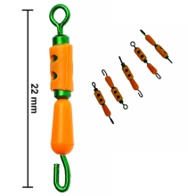 Вертлюг быстросъемный амортизирующий Херабуна Orange M (5шт/уп)