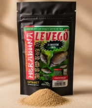 Тесто Levego Premium Herabuna пылящее 75g Клубника