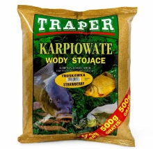 Прикормка Traper Karpiowate Series 2,5кг Still Water / Strawberry (клубника)