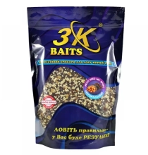 Зерновой микс 3KBaits Micro Seed Mix Sport+Crushed Tiger nut (натуральний) 800g