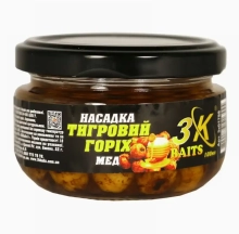 Тигровый орех насадочный 3KBaits Premium (мед) 100ml