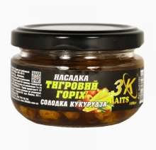 Тигровый орех насадочный 3KBaits Premium (сладкая кукуруза) 100ml