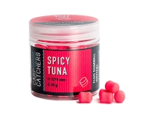 Вафтерсы Carp Catchers Fluo Dumbell Wafters "Spicy Tuna" 12x9mm
