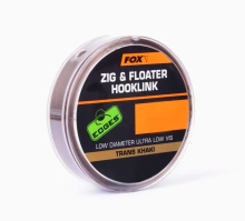 Поводковый материал Fox Zig & Floater Hooklink Trans Khaki 100m 0.28mm 12lb/5.4kg