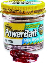 Мотыль искуственный Berkley Gulp! Blood Worm