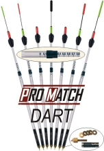 Поплавець Cralusso Pro Match Darttal (1026) 8г