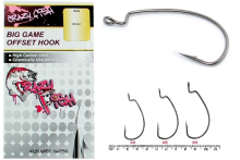 Крючки Crazy Fish оффсетные Big Game Offset Hook