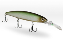 Воблер Deps Balisong Minnow 130SF Longbill 18 Deadly Dighit Bass