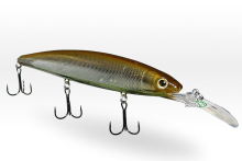 Воблер Deps Balisong Minnow 130SF Longbill 23 Glass Belly Shiner