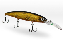 Воблер Deps Balisong Minnow 130SF Longbill 39 Kurokin Glitter