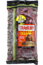 Бойлы Dynamite Baits Smart Carp Strawberry Blast Shelf Life 20мм 2кг