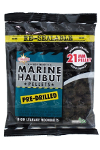 Пеллетс Dynamite Baits Marine Halibut Pre-Drilled 350г 21мм