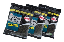 Пеллетс Dynamite Baits Marine Halibut Pre-Drilled 350г