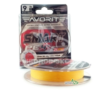 Шнур Favorite Smart PE 4x 150м оранжевый #3,0/0,296мм 15,5кг