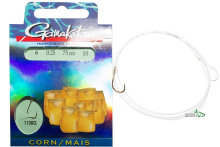 Крючки Gamakatsu с поводком BKS-1130G Corn size10 леска 0,18мм Gold