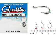 Крючки Gamakatsu LS-3614F N/L Black №06 9шт