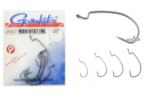 Крючки Gamakatsu оффсетные Worm Offset EWG NS