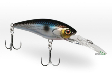 Воблер Jackall D-Bill Shad 55F-MR hl bora silver & black