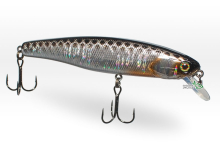 Воблер Jackall Smash Minnow 100SP HL Silver & Black