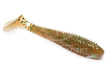Силикон Keitech Swing Impact FAT 4,3" - ea#02 Peach Green Flake