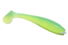 Силікон Keitech Swing Impact FAT 3,8" - ea#11 Lime Chartreuse Glow