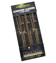 Лидкор оснащённый Korda Leadcore Leaders with Ring Swivel
