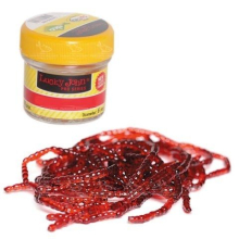 Мотыль силиконовый Lucky John Extra Blood Worm