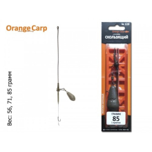 Монтаж Orange Carp "Вантаж Ковзкий" (1 гачок, #4, волосся) 56г