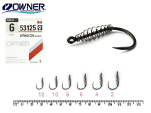 Гачки Owner 53125 Spring CCN with eye №12