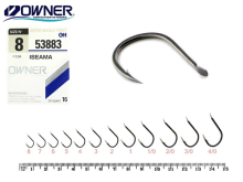 Гачки Owner 53883 Iseama size 06
