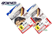 Гачки з повідцем Owner RL-044 №06, 0,20мм 70см з петлею