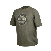 Футболка Prologic Bank Bound Badge Tee Green