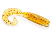 Силікон Reins Fat G-Tail Grub 2,0" - 430 Motor Oil Gold Flake (20шт/уп)