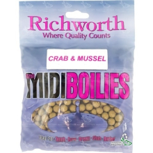 Бойли Richworth Midi Boilies Ø10мм 225г Crab &amp; Mussel