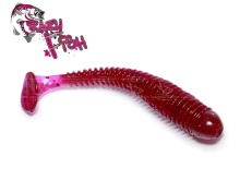 Силикон Crazy Fish Vibro Worm 5см col.02 Liliac