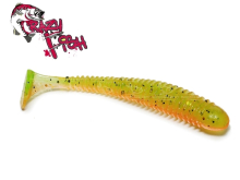 Силікон Crazy Fish Vibro Worm 8.5см col.5D Orange Chart