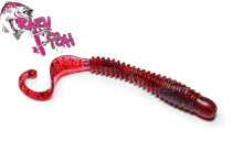 Силикон Crazy Fish Active Slug 7.0см col.73 Синий Рубин -Кальмар