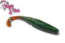 Силикон Crazy Fish Scalp Minnow 10см col.14 UV Motor Oil