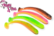 Силикон Crazy Fish Vibro Worm плавающий 8.5см