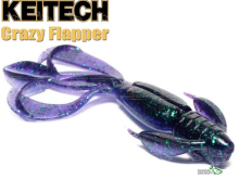 Силикон Keitech Crazy Flapper 2,8" - 408 Electric June Bug