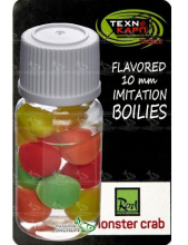 Насадка силиконовая Technocarp Flavored Imitation Boilies 10мм - Monster Crab R.Hutchinson