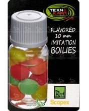 Насадка силіконова Technocarp Flavored Imitation Boilies 10мм - Scopex R.Hutchinson